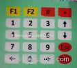 PVC / PC / PET Membrane Switch Keypad With 3M Adhesive High Sensivity