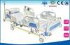 Electric Medical Hospital Beds 3-Function Center Control Lock With Mattress