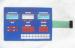 PET Silver Paste LED Membrane Switch For Industrial Control Industry