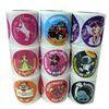 Roll Cartoon Kids Label Stickers , Glossy Adhesive Paper Stickers For Kids