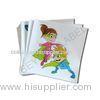 Cartoon CMYK Kiss Cut Kids Label Stickers Custom Self Adhesive Paper