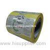 Foil Hot Stamping Self Adhesive Food Labels Roll Custom Printing
