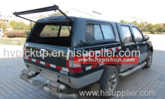 Customized Fiberglass D22 Canopy With Sliding Side Windows