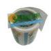 Full Color Waterproof Juice Bottle Labels Adhesive Transparent PE