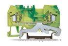 600V 25A 2P Conductor Ground Spring Terminal Blocks Side Entry Type