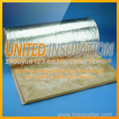 Foil-clad Glass wool blanket