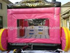 Princess carriage inflatable bouncer