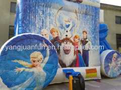 Frozen carriage inflatable Bouncer