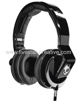 Skullcandy Mix Master Mike DJ Headphones With Mic Black for iPhone iPod iPad