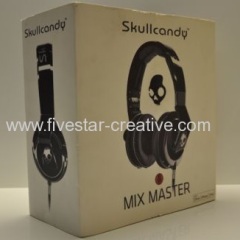 Skullcandy The Mix Master Over Ear Pro DJ Headband Headphones Black