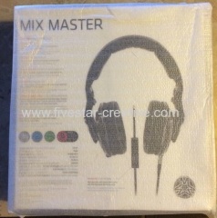 Skullcandy The Mix Master Over Ear Pro DJ Headband Headphones Black