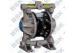 0.5" vacuum Polypropylene Air Driven Diaphragm Pump with Non leakage