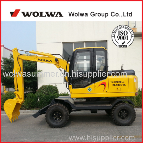 wolwa high quality and inexpensive wheel excavator for sale