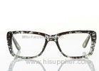 Ladies Cellulose Propionate Square Eyeglass Frames For Presbyopic Glasses , Comfortable