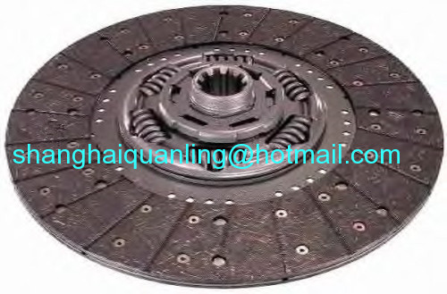 CLUTCH DISC 1862506131; CLUTCH PLATE 1862506131/1862 506 131;MAN/MAZ/NEOPLAN/STEYR/TAM/TEMSA 1862506131