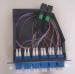 1U patch panel for 3 MPO cassettes
