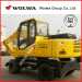 new 8 ton wheel excavator with low price from wolwa direct factory