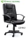 High back executive leather office chairs chrome base