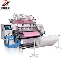 textile computer high speed lock stitch multi needle quilting machine