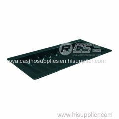 10 Lane ABS chip tray black color