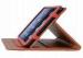 Stand PU Apple iPad Protective Case , Brown iPad Mini Leather Case