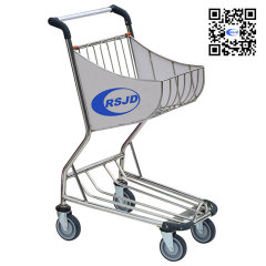 4 wheels airport hand shopping cart