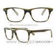Like Wood Frame With Full Rim Acetate Optical Frames Square And Oval Shape For Men