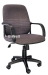 Hotsale simple design good prices Mid-back imitation leather task computer armrest desk chair with nylon base