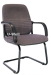 Hotsale simple design good prices Mid-back imitation leather task computer armrest desk chair with nylon base