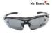nylon frame cool outdoor polarized sports sunglasses for women