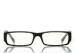 Narrow Rectangular Plastic Eyeglass Frames For Men With Nose Pads , Red Popular
