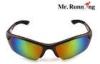 Customize unisex cool outdoor polarized sports sunglasses with TPE frame