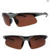 PC Half Rim Comfortable To Wear Polarized Cycling Sunglasses Also For Trail Running