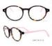 Optical Eyeglass Frames For Ladies , Round Shape Fashion Acetate Optical Frame