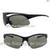 Durable CE Approved Polarized Cycling Sunglasses Polycarbonate Half Rim