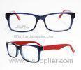 Handmade Green / Black Acetate Optical Frames Women Optical Frames Italy Design