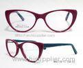 Fashion Women Red Acetate Optical Frames / Cat Eyewear 1000 PCS