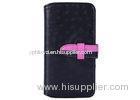 Wallet Style Leather Phone Cases For Samsung Galaxy S5 with fine material