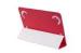 Customized Red PU Universial leather Tablet Case with Folio Style for Girls