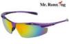 Smooth Frame Polarized Cycling Sunglasses , UV400 Protection Lens Eyewear