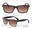 Leopard Print Acetate Frame Sunglasses , Fashion Sunglasses For Women