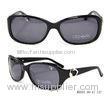 Handmade Acetate Frame Sunglasses For Reading Glasses , Black Sunglasses For Women
