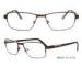 Fall Frame Titanium Optical Frames , Popular Oval Face Shape For Unisex