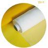White / yellow 100% Polyester Printing Mesh High Tension With 43T 110 Mesh