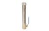 Brass Valve Silver Tassel Fountain Nozzle Heads For Outdoor Water Fountains