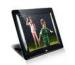 Black HDMI MP3 / WMA 8" Digital Video Photo Frame With Music 350cd/m2