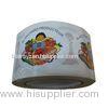 Oval Self Adhesive Food Labels Roll Printed Logo Package Label Stickers