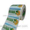 Vinyl Waterproof Self Adhesive Food Labels For Juice Bottle , Glossy Juice Food Labels