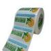 Vinyl Waterproof Self Adhesive Food Labels For Juice Bottle , Glossy Juice Food Labels