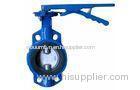 Cast Iron Water Fountain Valve / Handle Level Butterfly Valves DN50 - DN200 PN10 / 16